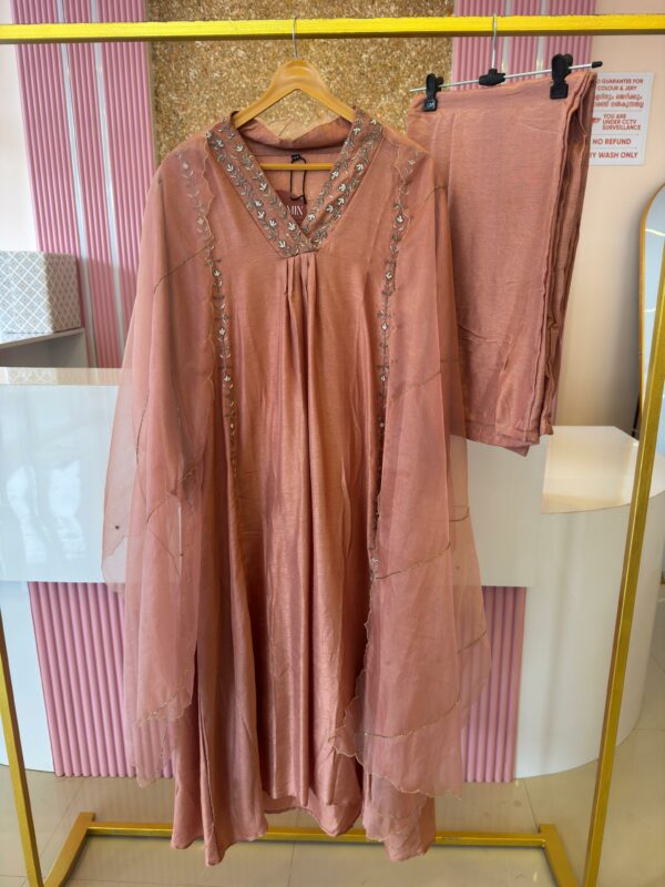 Women Anarkali Kurta with Pant and Dupatta