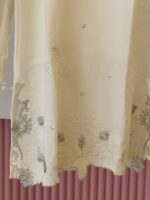 Elegant Ivory Kurti Set with Silver Embroidery